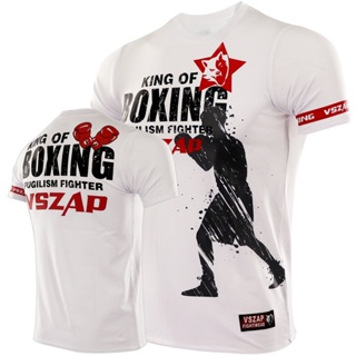 Mma Boxing T Shirts Men BJJ Muay Thai Mma Kickboxing Shirts Boxing Fights Boxing Tricks BJJ Gym Men&#39;s T-Shirt s_01