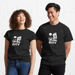 เสื้อแขนสั้น เสื้อยืดแขนสั้น เสื้อยืดผ้าฝ้าย แขนสั้น คอกลม DIIV Classic T-Shirt 821594881282105394