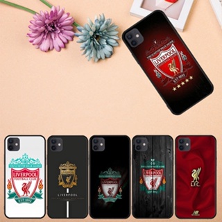 เคสโทรศัพท์มือถือแบบนิ่ม ลายโลโก้ Liverpool D สีดํา สําหรับ iPhone 5 5s SE 6 6s 6Plus 6sPlus 7 8 7Plus 8Plus X XS XR XS Max