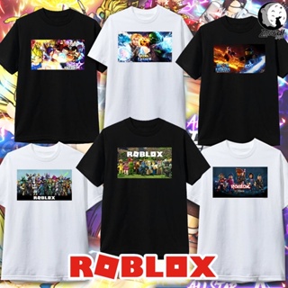 เสื้อยืดครอป เสื้อยืด Roblox โรบล็อก Anime เสื้อยืดแอนิเมะ ผู้ใหญ่ และ เด็ก_03