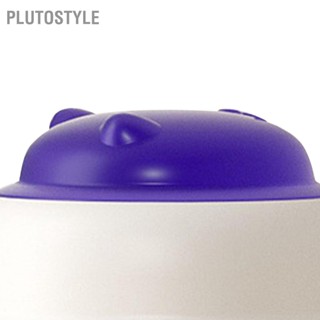 PLUTOSTYLE ถ้วยซุปฉนวนกันความร้อน 520 มล. สแตนเลสแบบพกพาขนาดเล็กถ้วยอาหารเช้าฉนวนกันความร้อนรั่ว