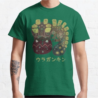 นักล่ามอนสเตอร์  Monster Hunter World Uragaan Kanji Icon BrotherOfPerl men tshirt women t-shirts_03
