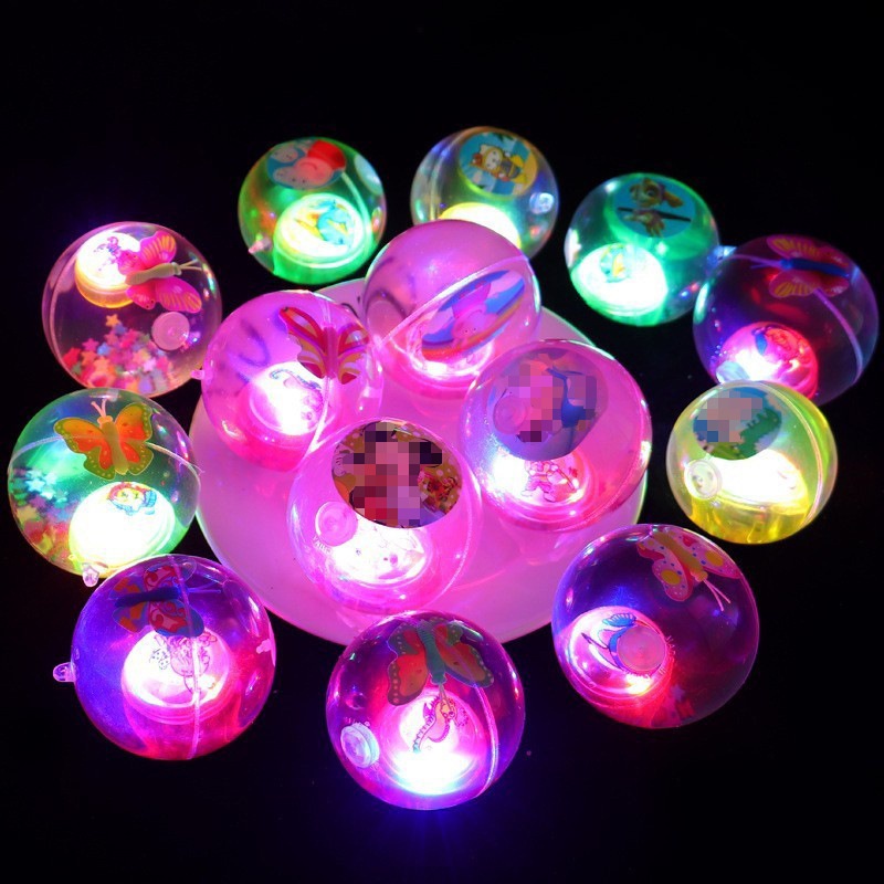 ของเล่นลูกบอลกระโดด-มีไฟ-led-เรืองแสง-หลากสีสัน-สําหรับเด็ก