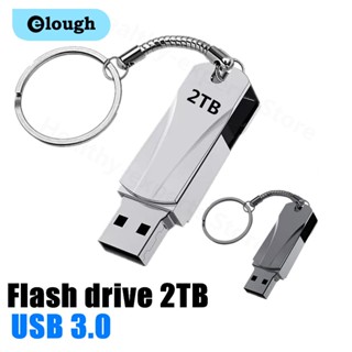 Elough แฟลชไดรฟ์โลหะ USB 3.0 ความเร็วสูง ขนาดเล็ก กันน้ํา 32G