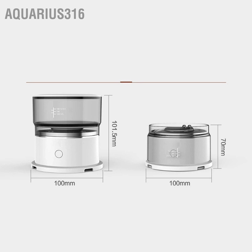 aquarius316-เครื่องชงกาแฟแบบพกพาขนาดเล็กที่บ้านเครื่องชงกาแฟแบบชงด้วยมือขนาดเล็กหม้อกาแฟอัตโนมัติกลางแจ้ง