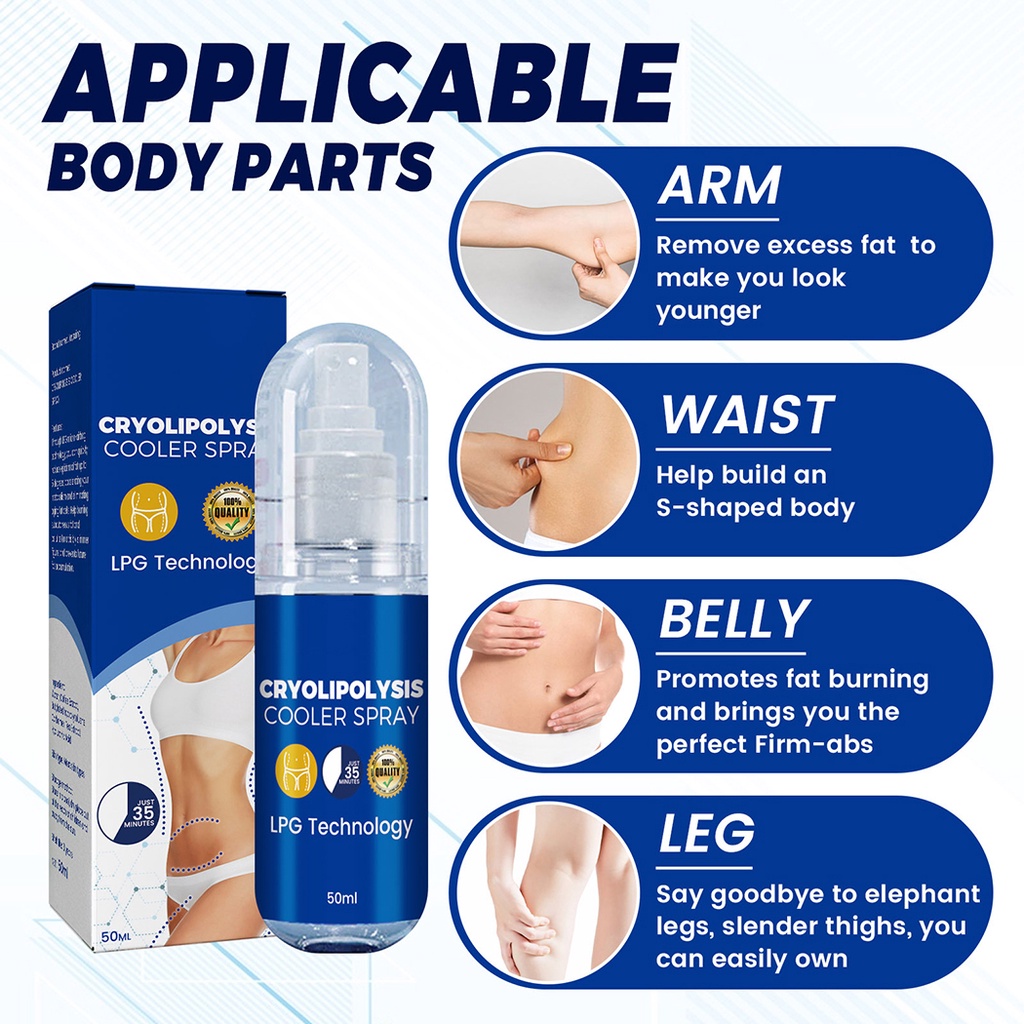 cryolipolysis-สเปรย์หล่อเย็น-เพิ่มการเผาผลาญ-เพื่อการเผาผลาญไขมันที่เร็วขึ้น-เผาผลาญไขมันในร่างกาย-กระชับสัดส่วน