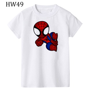 Cool Marvel Shirts Avengers Iron Man Spiderman Funny T-shirt Kids Cartoon Tops Children Tshirt Baby Clothes Kid Tsh_08