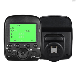 2.4GHz TTL Wireless Flash Trigger Transmitter HSS 1/8000s 4 Group 16 Channel LCD Display Replacement for  A77II A7RII A7R A58  A99 ILCE600L