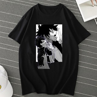 ANIME My Hero Academia T Shirt Men Funny Tops Graphic Tees Harajuku Unisex Anime Dabi T-shirt Male Tshirt_04