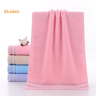 Shibel ผ้าขนหนู แบบหนา ขนาดใหญ่ ป้องกันการซีดจาง 4 สี สําหรับหอพัก