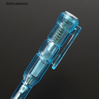 Delicatesun เครื่องตรวจจับแรงดันไฟฟ้า 100-500V เครื่องทดสอบการแจ้งเตือนไฟฟ้า ปากกาทดสอบโวลต์ ดี