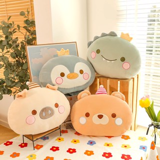 หมอนตุ๊กตาเพนกวิน ไดโนเสาร์ หมีบราวน์ น่ารัก ของเล่นสําหรับเด็ก
