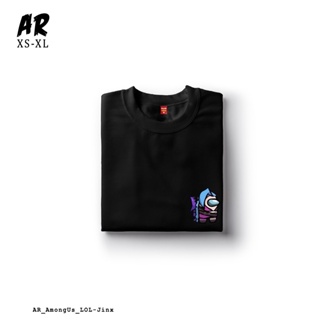 AR Store Among Us x League of Legends Jinx Customized Shirt Unisex Tshirt for Men and Women_01