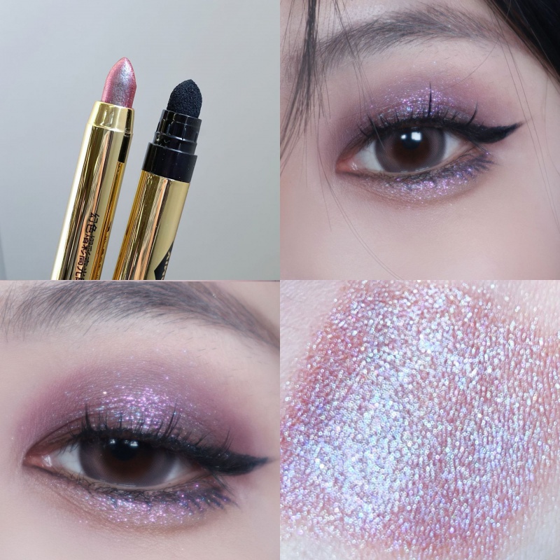 fomix-magic-color-shining-อายแชโดว์ไฮไลท์-ปากกา-ประกายมุก-กระพริบ-ไล่ระดับสีม่วง-ซ่อมแซม-เพิ่มความกระจ่างใส-ขี้เกียจ-ปลายสองด้าน-อายแชโดว์แท่ง