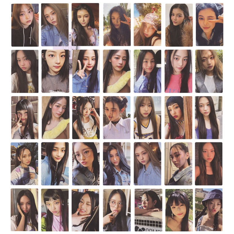 อัลบั้มรูปโลโม่การ์ด-kpop-new-album-lomo-card-minji-hanni-danielle-haerin-hyein-fans-collections-จํานวน-6-ชิ้น-ต่อชุด