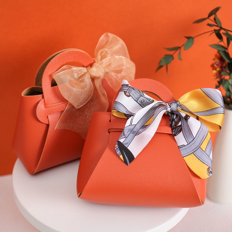 ถุงของขวัญหนัง-สไตล์เรโทร-พรีเมี่ยม-สําหรับใส่ลูกอม-ลูกอม-งานแต่งงาน-ของที่ระลึก