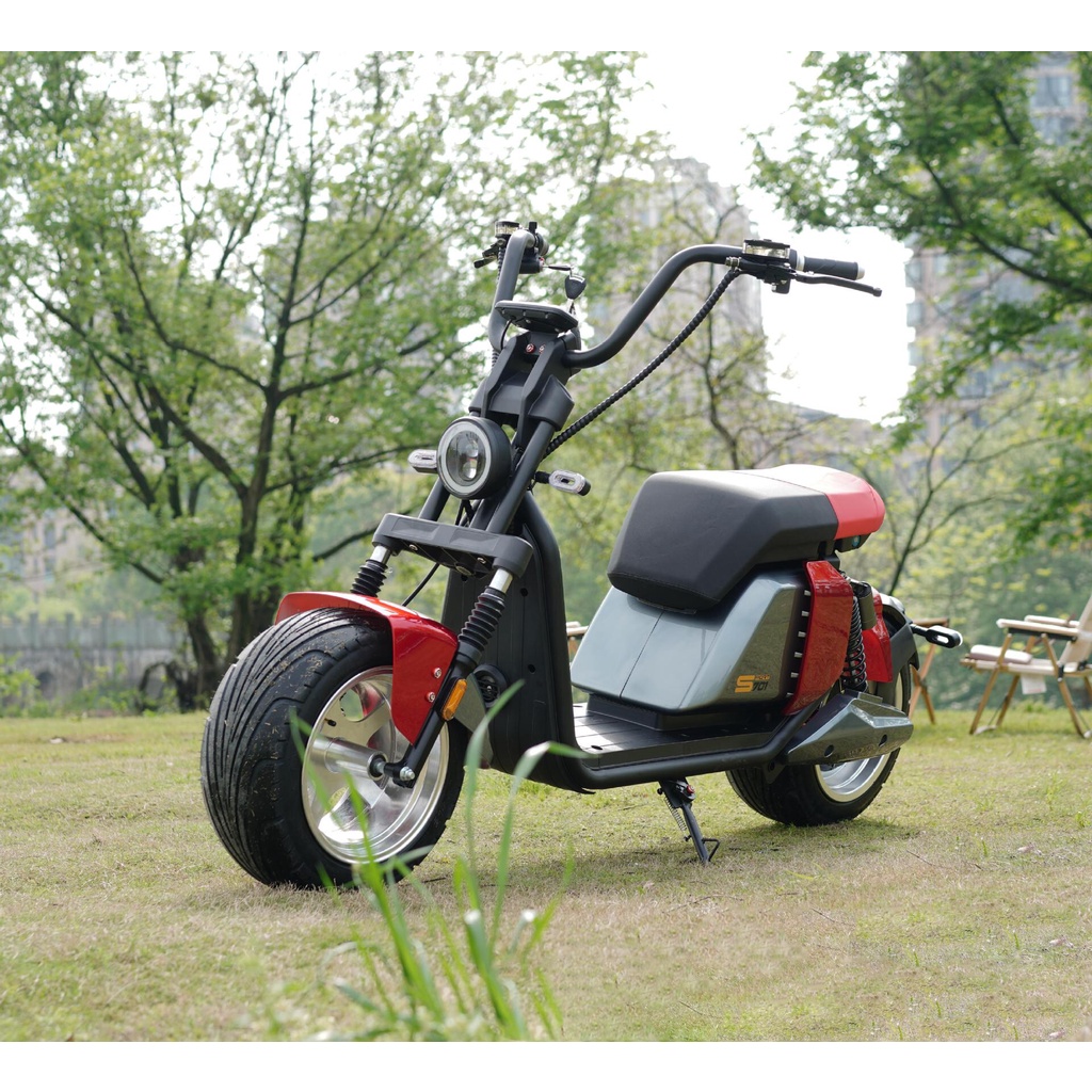 electric-motorcycle-มอเตอร์ไซค์ไฟฟ้า-48v-750w-สกู๊ตเตอร์ไฟฟ้า-ทรง-zoomer-x