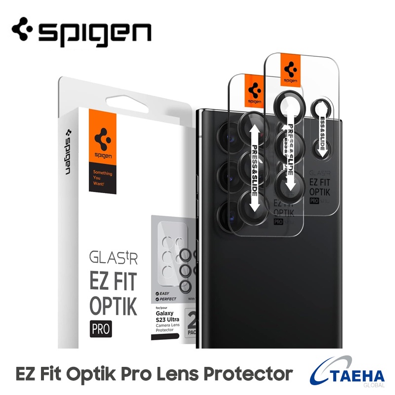 spigen-galaxy-s22-ultra-ez-fit-optik-pro-ตัวป้องกันเลนส์-2-แพ็ค-s22-ultra