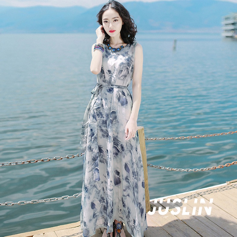 juslin-เดรส-ชุดกระโปรง-long-dress-ชุดเดรสเกาหลี-2023-new-ลายดอกไม้-ทันสมัย-สวย-คุณภาพสูง-พิเศษ-a22m0mi-37z230910