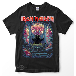 เสื้อยืด พรีเมี่ยม พิมพ์ลาย IRON MAIDEN LEGACY OF THE BEAST Music สําหรับผู้ชาย