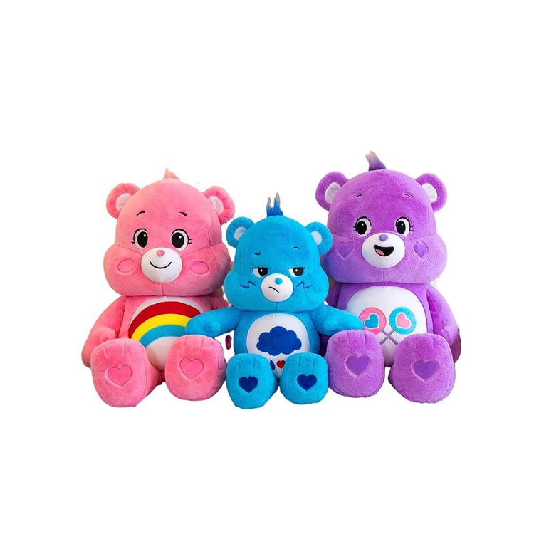 แคร์แบร์-หมีแคร์แบร์ถูก-ตุ๊กตาหมี-แบร์-care-bears-27cm-สายรุ้งหมีตุ๊กตาตุ๊กตานุ่มยัดไส้กระต่ายตุ๊กตาน่ารักการ์ตูนหมีต