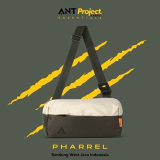Ant PROJECT - กระเป๋าสะพายข้าง PHARREL Olive Antem Smart Function - กระเป๋าสะพายข้าง สําหรับผู้ชาย