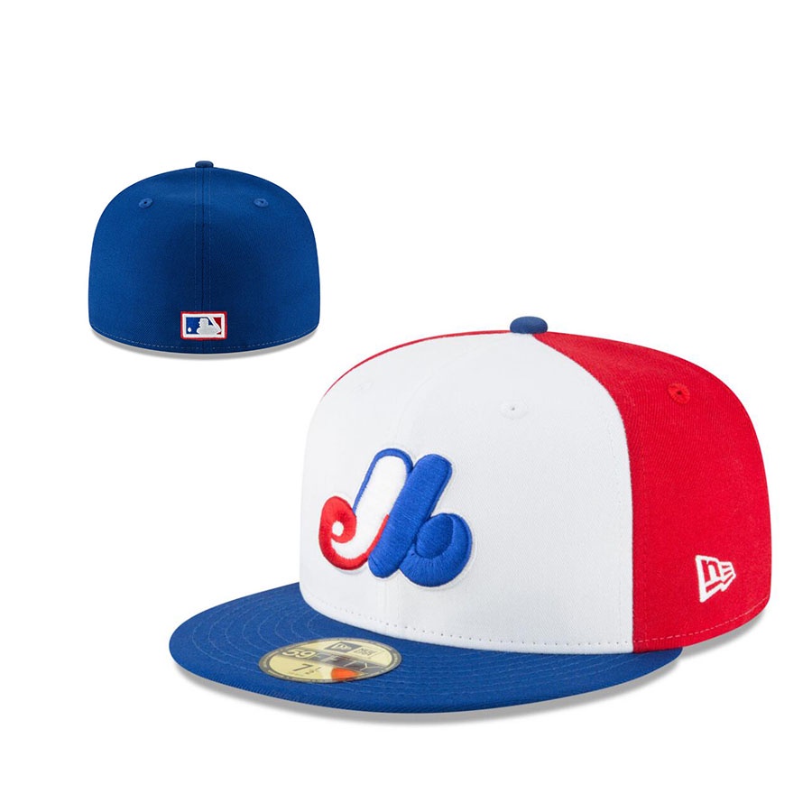 คุณภาพดี-m-l-b-หมวก-montreal-expos-ปิดหมวก-snapback-หมวก