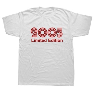 2005 Limited Edition Funny Graphic T-Shirt Mens Summer Style Fashion Short Sleeves Streetwear T Shirts_03