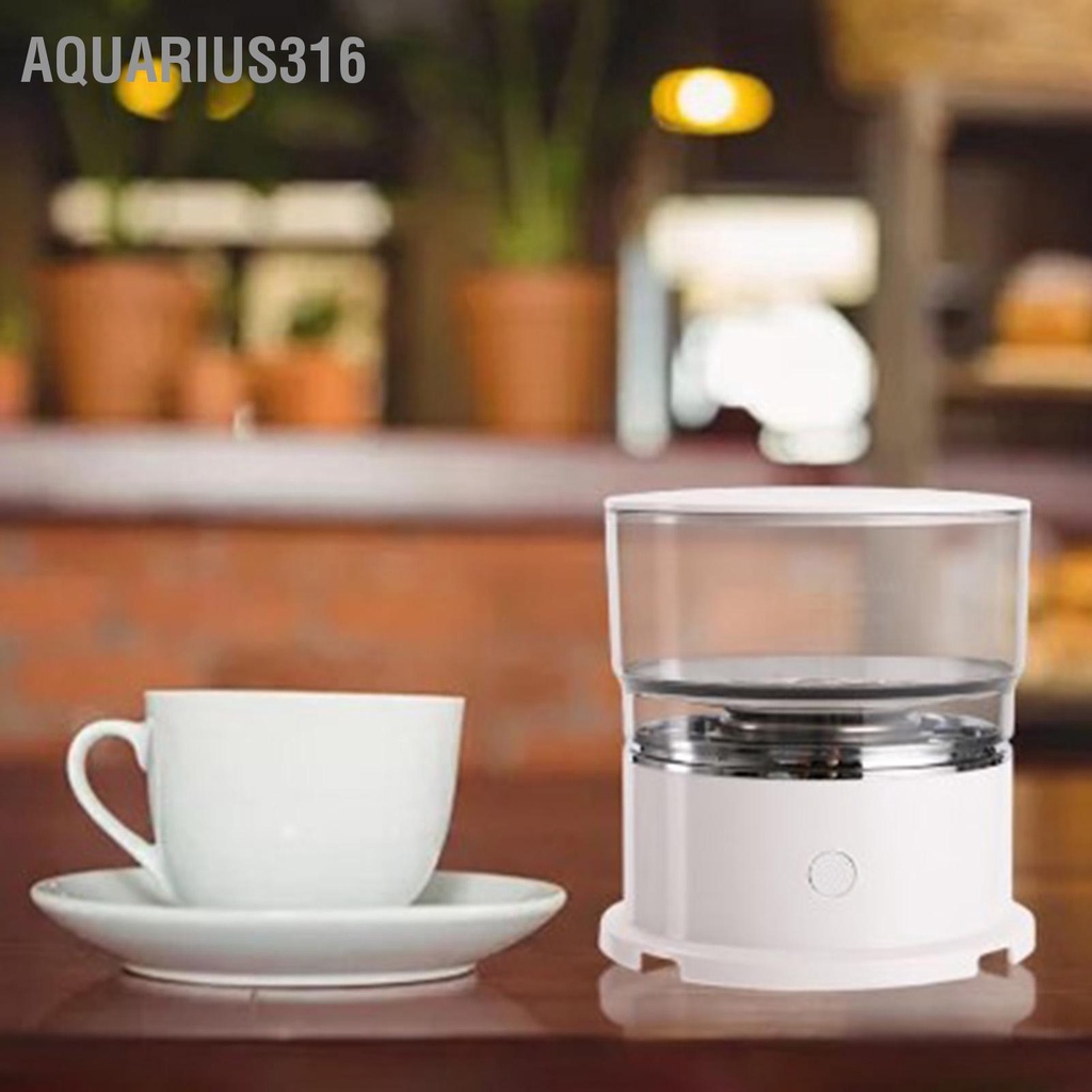 aquarius316-เครื่องชงกาแฟแบบพกพาขนาดเล็กที่บ้านเครื่องชงกาแฟแบบชงด้วยมือขนาดเล็กหม้อกาแฟอัตโนมัติกลางแจ้ง