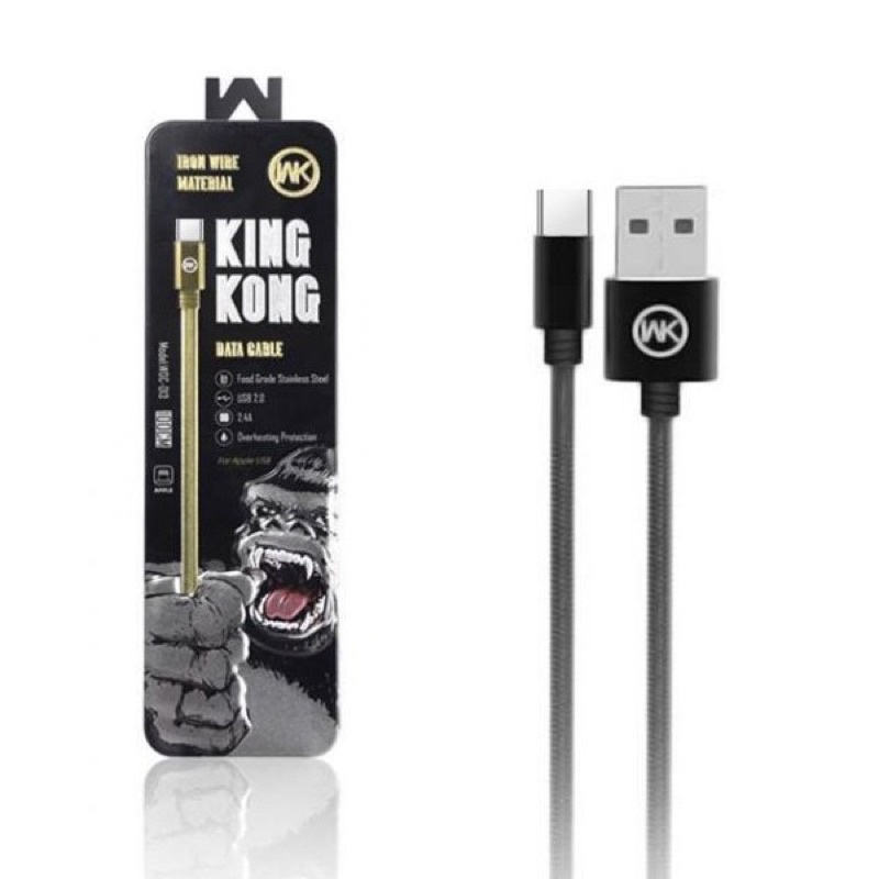 wk-king-kong-wdc103-สายชาร์จ-ยี่ห้อ-king-kong-2-4a-งานแท้-สินค้าพร้อมส่งในไทย