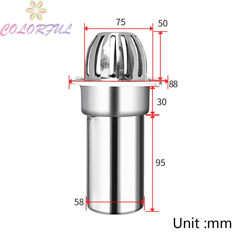 colorful-stainless-steel-balcony-drainage-roof-detachable-floor-drain-cover-rain-cap-part