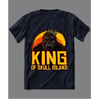 Summer Premium Top King Of Skull Island Kaiju Vs Kong Options Comfortable Tshirt_01