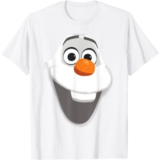 Disney Frozen Olaf Big Face Graphic T-Shirt T-Shirt Mens and womens cotton fashion t-shirts_03