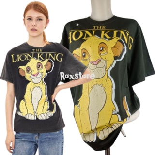 B*ershka Lionking t-shirt Women disney oversize m l xl bigsize xxl xxxl xxxxl Tops jumbo Clothing viral outfit_03