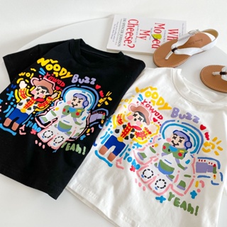 [2-7 years old] Artistic Doodle Toy Story Kids Cotton Tee_05