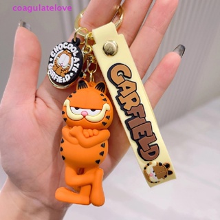 Coagulatelove พวงกุญแจรถยนต์ ลายการ์ตูนดิสนีย์ The Garfield Show 1 ชิ้น [ขายดี]