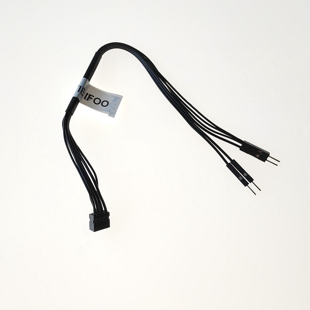 สายเคเบิลสวิตช์รีเซ็ต-led-sw-6pin-8pin-ตัวเมีย-ขนาดเล็ก-สําหรับเมนบอร์ด-dell-ติดตั้งบนเคสโฮสต์ปกติ