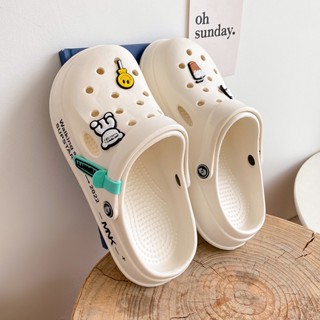 ใหม่ Crocs รองเท้าชายหาด EVA กันลื่น น้ําหนักเบา ระบายอากาศ เหมาะกับฤดูร้อน สําหรับผู้ชาย และผู้หญิง 2023