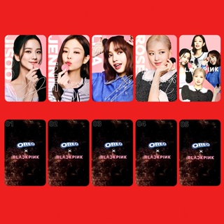 อัลบั้มรูปภาพ Blackpink OREO OREO Fan ROSE JISOO Pink LISA สุ่มสี