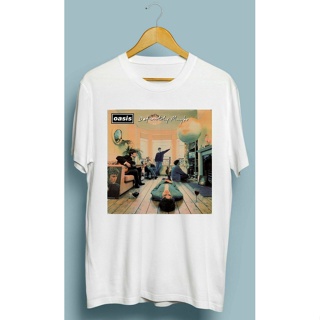 ขายดี ผ้าฝ้าย พิมพ์ลาย Oasis Definitely Maybe Reprint Limited Edition! สไตล์วินเทจ เสื้อยืด พิมพ์ลาย MFmcjj58KNoekk27 สําหรับผู้ชาย