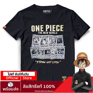 [S-5XL] 【ONEPIECE STORE】เสื้อวันพีช ลายลิขสิทธิ์แท้  เสื้อยืดลายการ์ตูน  one piece DOP-389-B