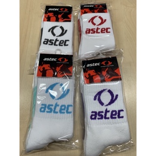 สินค้า ถุงเท้าแบดมินตัน/กีฬา Astec ข้อยาวสำหรับคนเหงื่อเยอะ