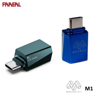 Faaeal MUSEHIFI M1 อะแดปเตอร์ชิปเชื่อมต่อหูฟัง Type-C เป็น 3.5 มม. 384kHz 32bit