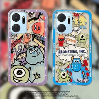 Ready Stock 2023 New Phone Case Honor X7a X8a X9a 5G เคส Casing Creative Funny Transparent Cover Silicone Soft Case for Honor X8a เคสโทรศัพท