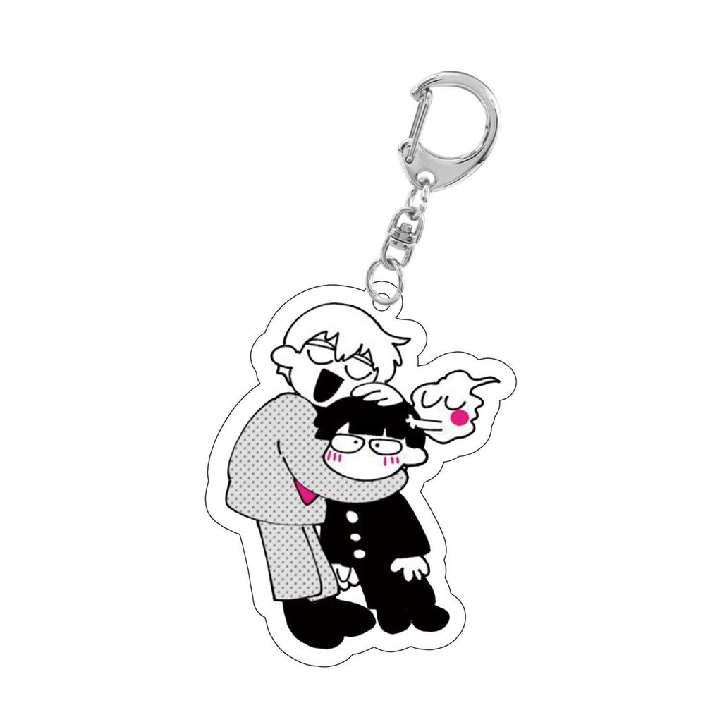 cacg-mob-psycho-100-cute-acrylic-keychain-พวงกุญแจอะคริลิค-pendant-จี้