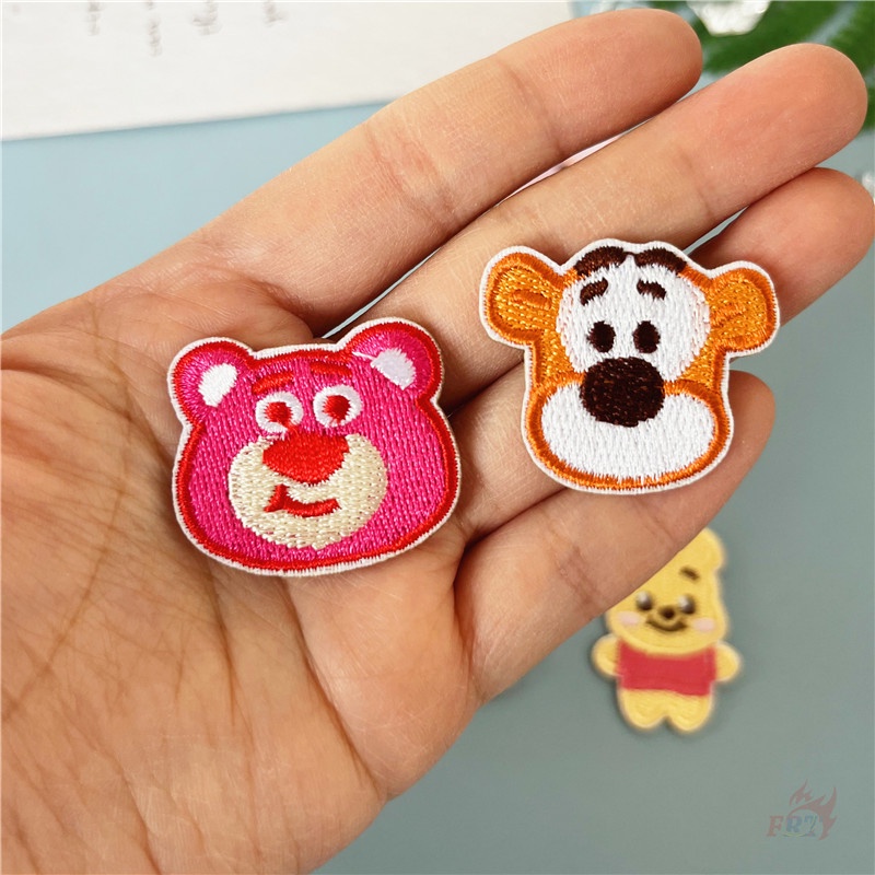 แผ่นสติกเกอร์-มีกาวในตัว-ลาย-lotso-winnie-piglet-eeyore-tigger-สําหรับติดตกแต่ง-แผ่นแพทช์-ปักลายการ์ตูน-diy-สําหรับติดตกแต่งเสื้อผ้า-1-ชิ้น