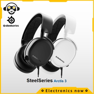 （100% authentic） SteelSeries  Arctis 3  Gaming Headset headphone  Black white ชุดหูฟัง  หูฟัง