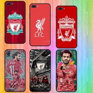 เคสโทรศัพท์มือถือแบบนิ่ม ลายสโมสรฟุตบอล Liverpool สีดํา สําหรับ OPPO A3S A5 A37 Neo 9 A57 4G A5S A7 A59 F1s A77 F3 A83 A1 A1K