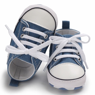ภาพหน้าปกสินค้า【พร้อมส่ง】All star รุ่นคลาสสิก รองเท้าผ้าใบเด็ก ลำลองแฟชั่นทารก รองเท้าเด็กหัดเดิน ที่เกี่ยวข้อง