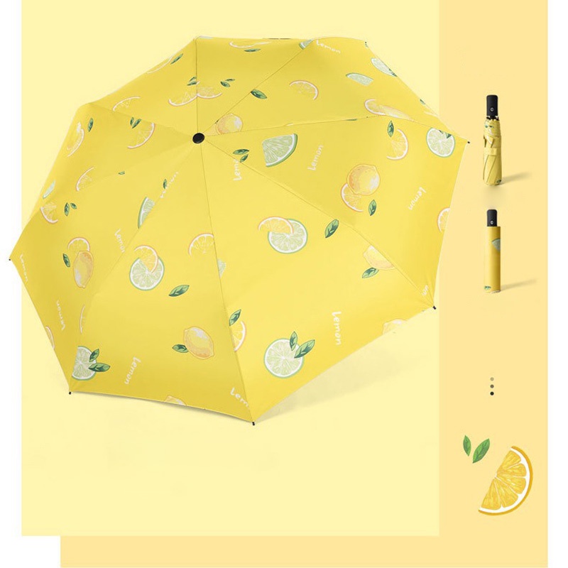 ภาพสินค้าพกพาสะดว ร่มกันยูวี สีน่ารัก A2200ร่มพับ UV Umbrella ร่มกันยูวี ร่ม ลายผลไม้ กันฝน ร่มพับได้ ร่มกันแดด ร่มกันฝน จากร้าน 999beauty2019 บน Shopee ภาพที่ 6